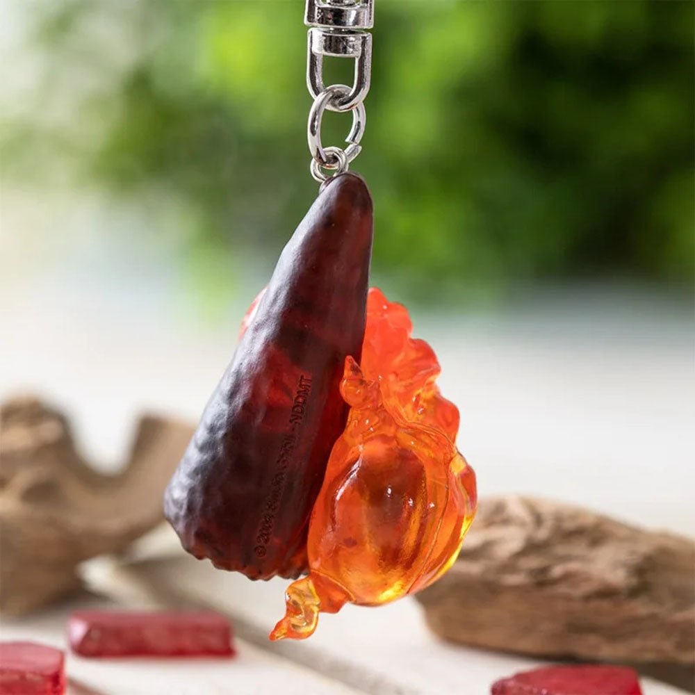 Das wandelnde Schloss - Calcifer 3D Schlüsselanhänger - 4,7cm - Benelic
