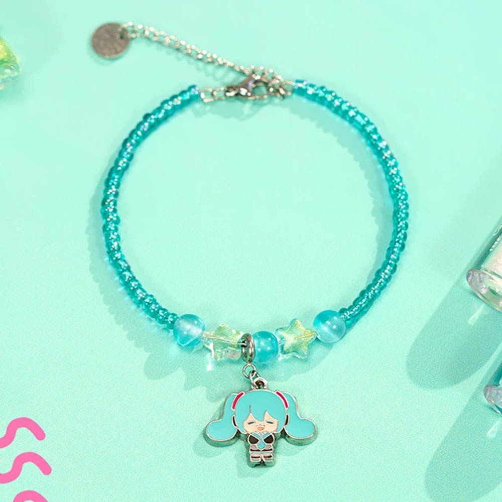 Vocaloid - Hatsune Miku miniQ Perlen-Armband Blindbox - Einzelbox - 16cm - MiniDoll