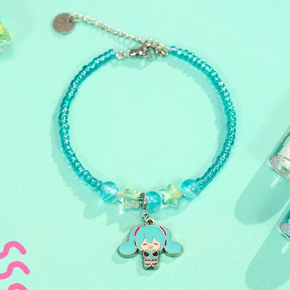 Vocaloid - Hatsune Miku miniQ Perlen-Armband Blindbox - Einzelbox - 16cm - MiniDoll