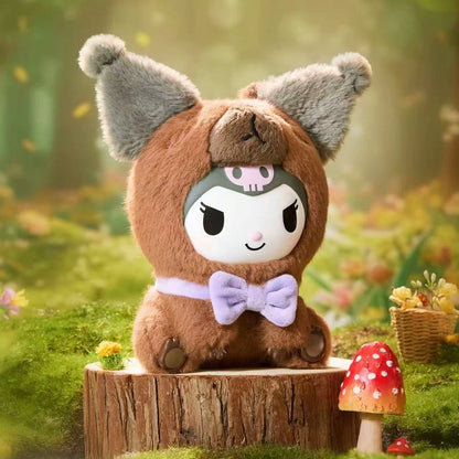 Sanrio Characters: Chill Capybara Series - Plüsch-Anhänger Blind Box - Einzelbox - 13-15cm - MINISO
