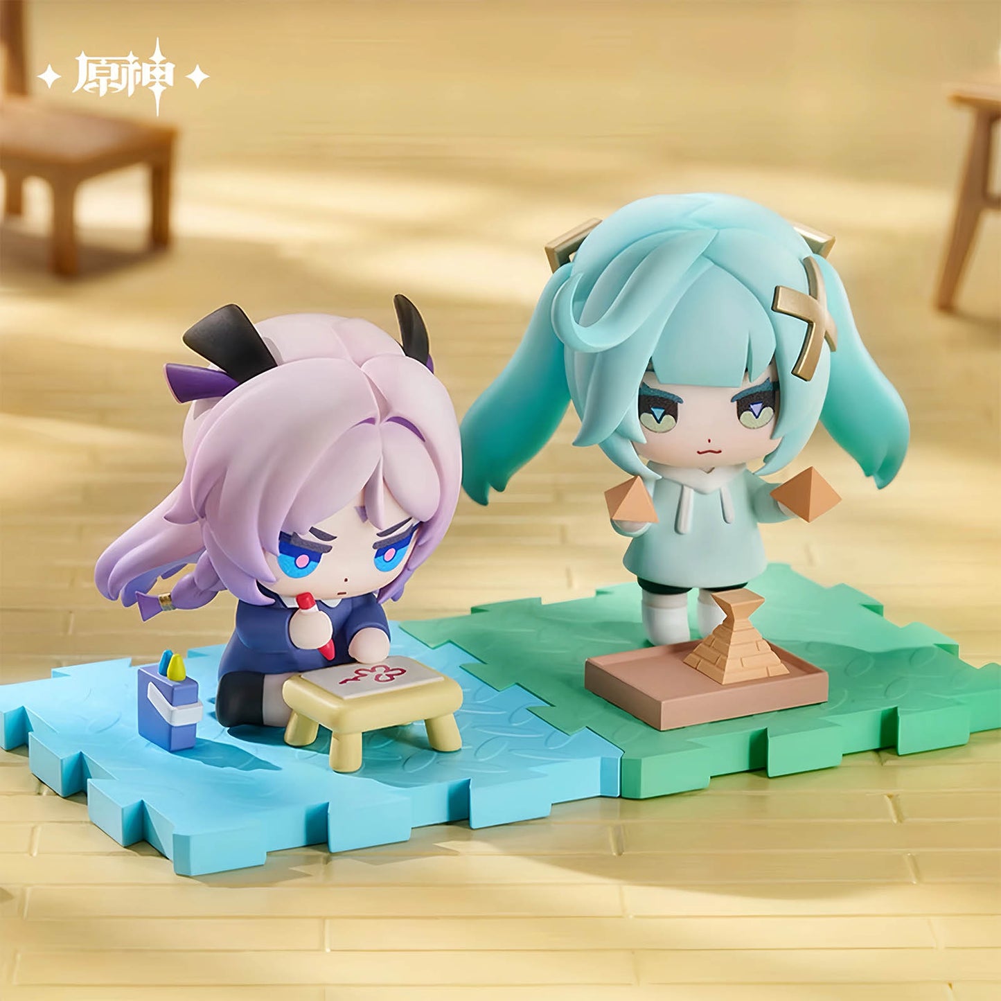 Genshin Impact: Childhood Treasures Series - Chibi Blindbox Mini Figur - Einzelbox - 5,5-7,5cm - miHoYo
