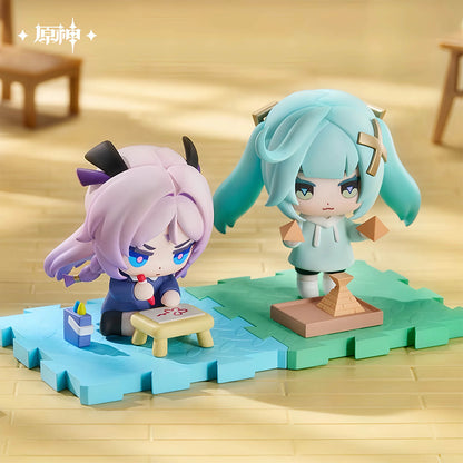 Genshin Impact: Childhood Treasures Series - Chibi Blindbox Mini Figur - Einzelbox - 5,5-7,5cm - miHoYo
