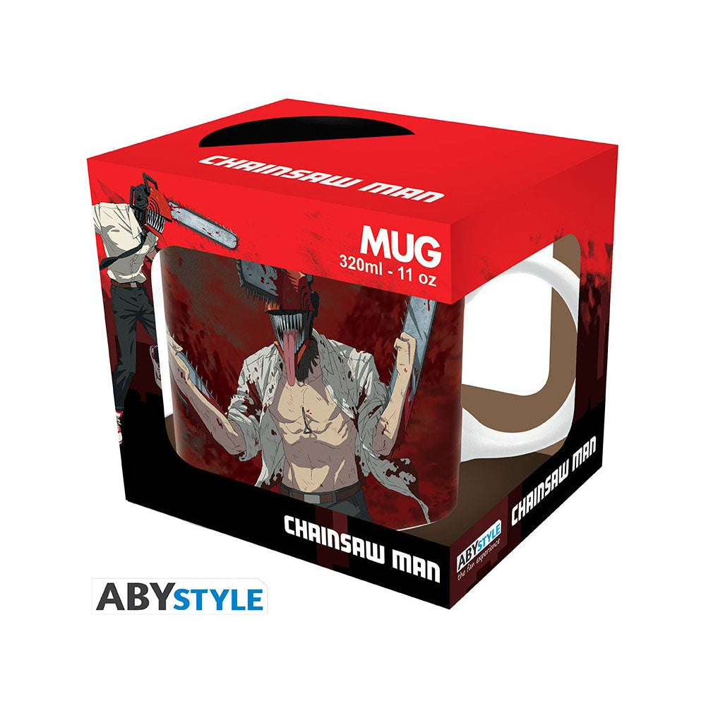 Chainsaw Man - Chainsaw Man Motiv - Tasse - 320ml - ABYstyle