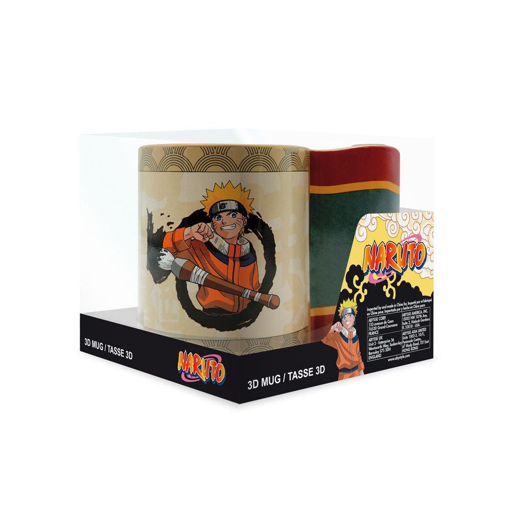 Naruto - Naruto Uzumaki Schriftrolle - Tasse mit 3D-Henkel - 460ml - ABYstyle