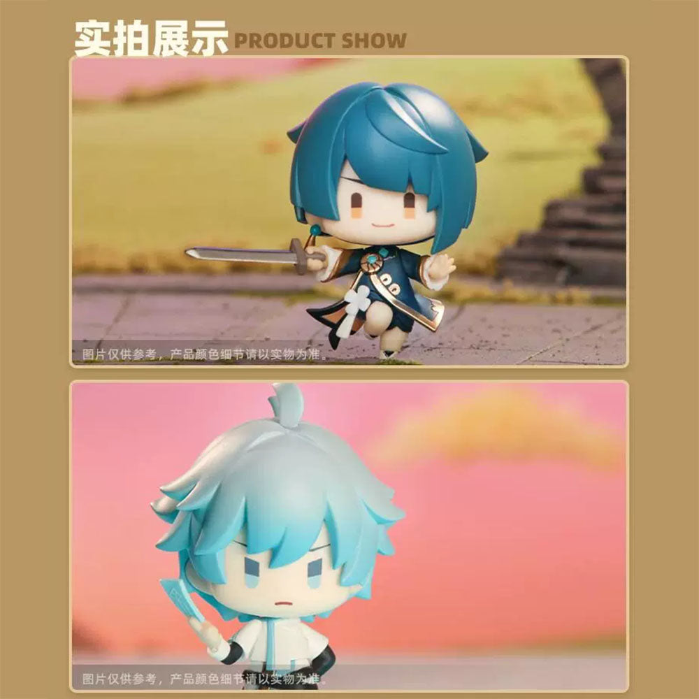 Genshin Impact - Battle Stance Liyue Edition - Sammelfigur - Blindbox - Einzelbox - ca. 5,8-9,7cm - miHoYo
