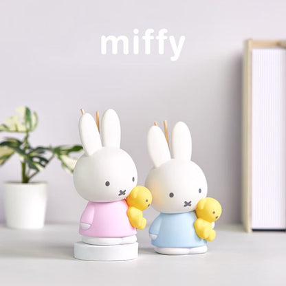 Miffy - Duftdiffusor-Sammelfigur - Blindbox - Einzelbox - ca. 136 mm - Choco Teddy