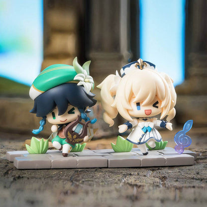 Genshin Impact - Battle Stance Mystery Box - Mondstadt Mini-Figuren - Blindbox - Einzelbox - miHoYo