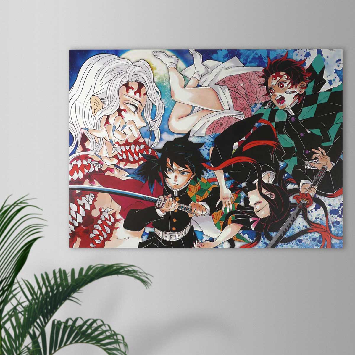 Demon Slayer - Kimetsu no Yaiba Wandbild - Poster Hartschaumplatte - 30x42cm - Anime Mura