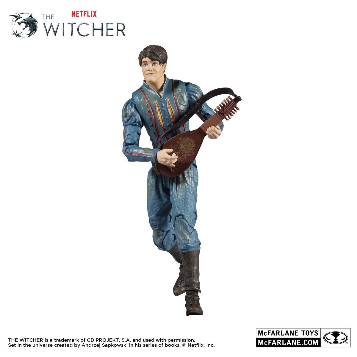 The Witcher - Jaskier - Actionfigur - 18cm - McFarlane Toys