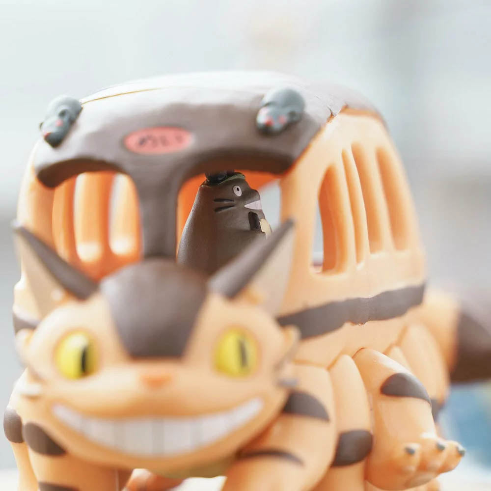 Mein Nachbar Totoro - Katzenbus - 3D-Puzzle Kumukumu - 12 x 6 cm - Ensky