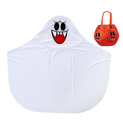 Ghost - Kids' Costume with Halloween Bag - One Size - CoolChange