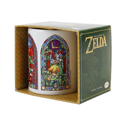 The Legend of Zelda - Link Buntglasfenster - Tasse - 315 ml - Pyramid