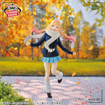 My Dress-Up Darling - Marin Kitagawa (Winter School Uniform) - Glitter & Glamours Figure - 25 cm - Banpresto