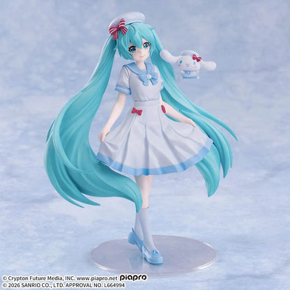 Hatsune Miku x Cinnamoroll - Summer Ver. - XStellar Figure - 19 cm - SEGA