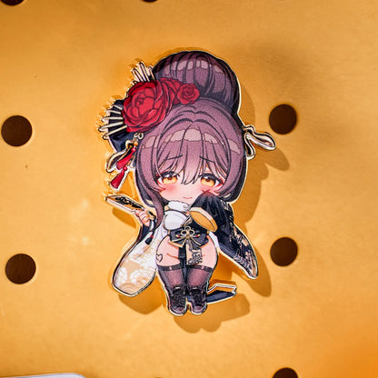 Nikke Goddess of Victory: Nikke Metal Chibi Chara Trading Pin Badge: 1Box (10pcs)