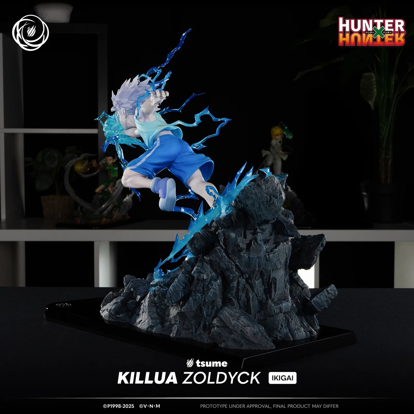Killua Zoldyck, Hunter x Hunter IKIGAI Sammelfigur, limitierte Edition, 18 x 36 x 34 cm - Tsume