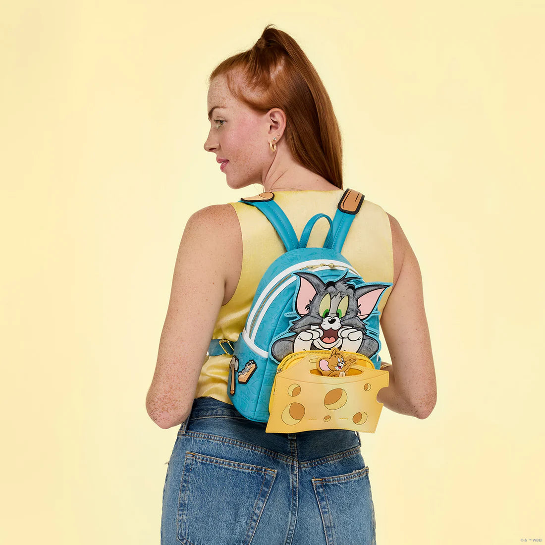 Loungefly TAJBK0002FNUK TOM AND JERRY MINI BACKPACK