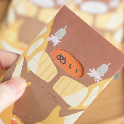 Mein Nachbar Totoro - Katzenbus - Briefset mit 3 Umschlägen - 11 x 6,5 cm - MOVIC