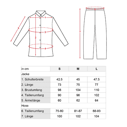 Japanische Schuluniform für Jungen, Gakuran Uniform, Schwarz, Größen: S - L