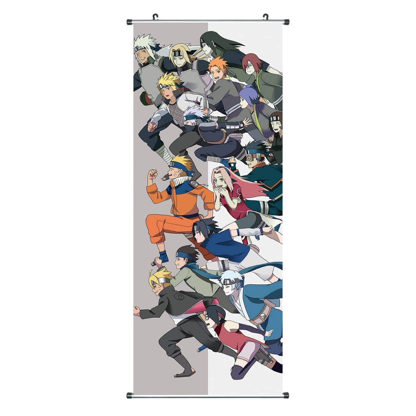 Naruto Shippuden - Rollbild aus Stoff - 100x40cm