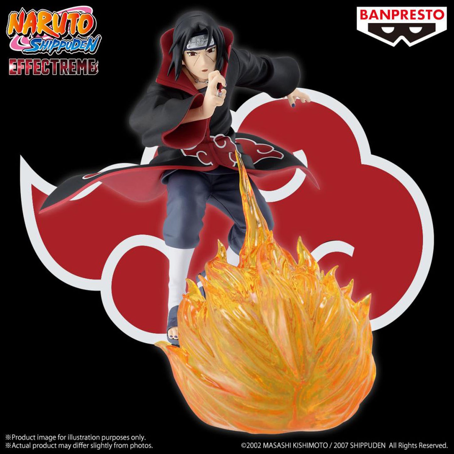 Banpesto NARUTO SHIPPUDEN - Itachi Uchiha - Figure Effectreme 13cm