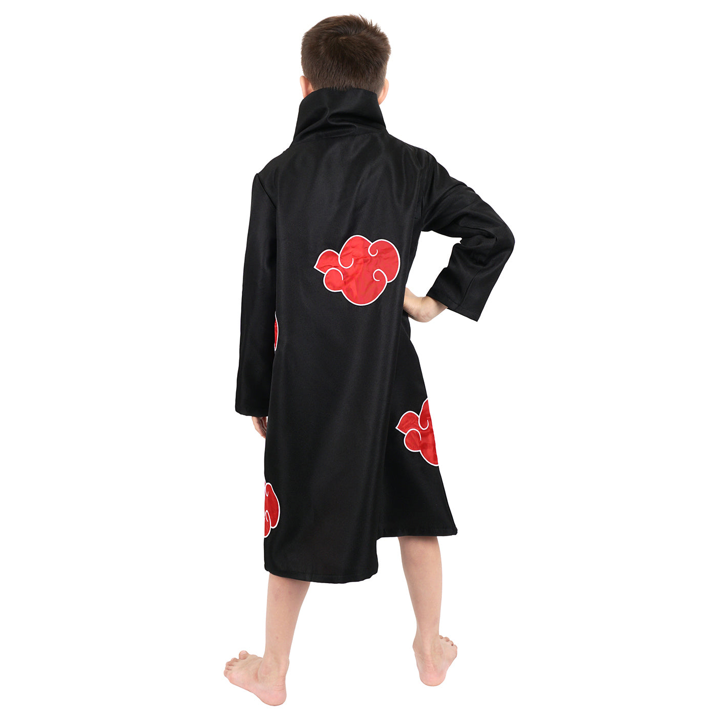 Akatsuki Mantel für Kinder, Itachi Cosplay Kostüm, Größen: 130, 140, 150