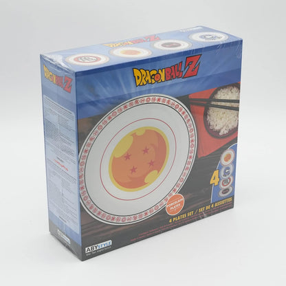 ABYstyle Dragon?Ball?Z Teller-Set (4er), Dragon?Ball?Z Teller-Set, 21 cm