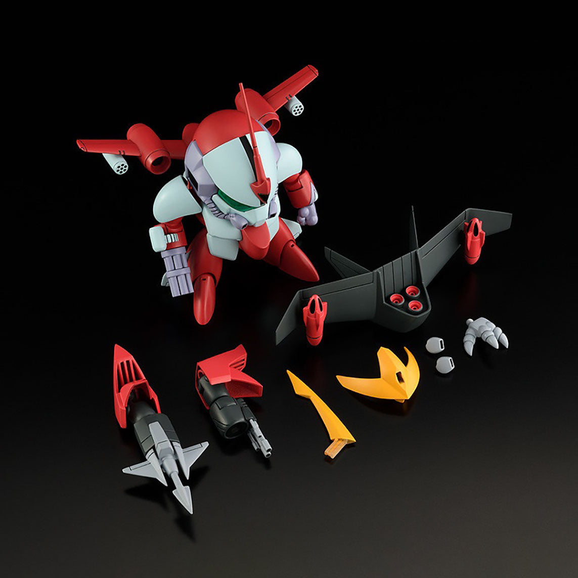Second Gun with Third Gun Parts, Mashin Hero Wataru PLAMAX MS-17 Plastic Model Kit, 8 cm - Good Smile Company