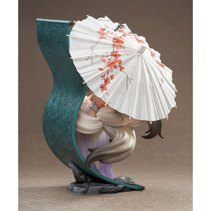 AniMester Fuchsgeist Mo Li mit Sonnenschirm, Original Character Sammelfigur, 25 cm