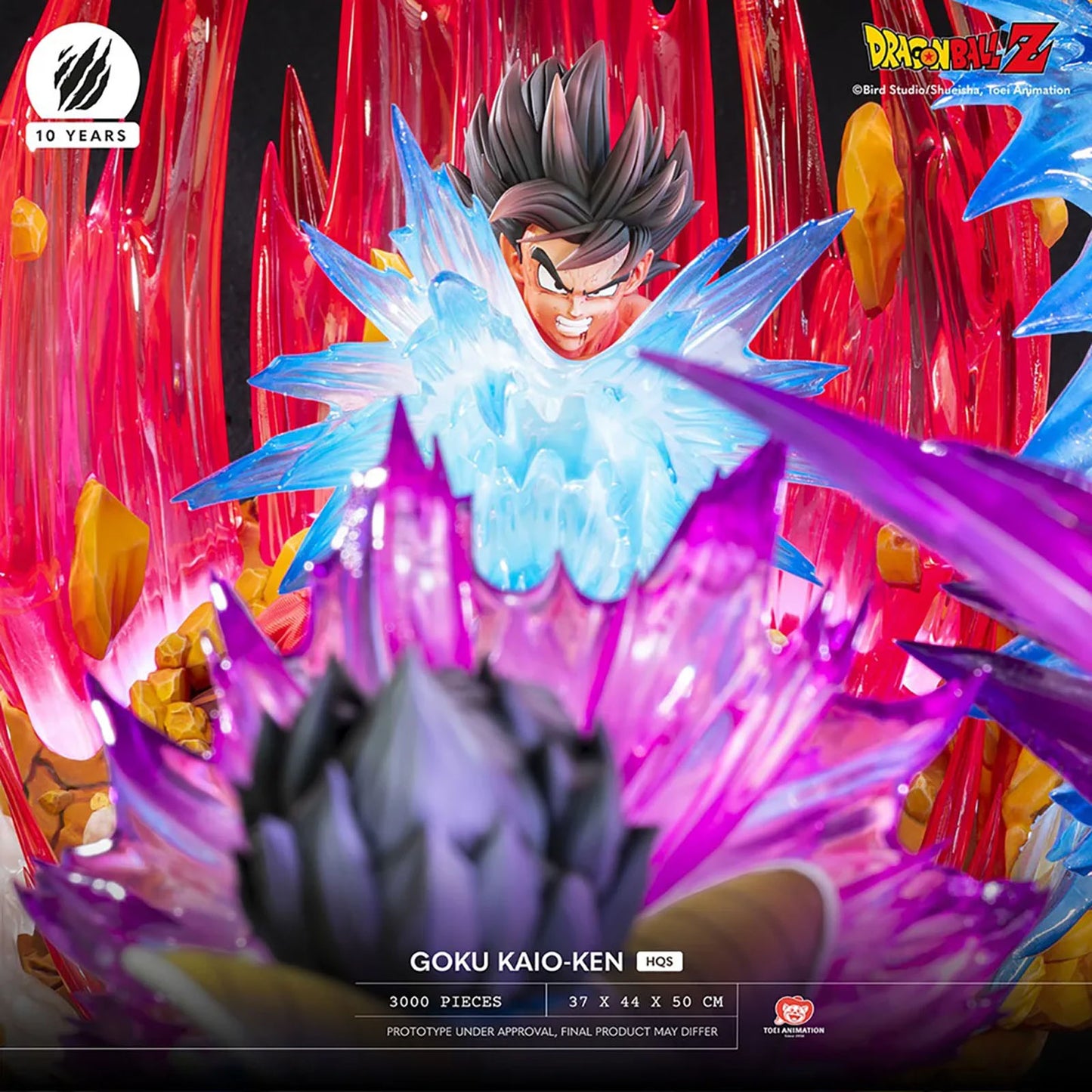 TSUME Son Goku bei Kaioken, Dragon Ball Z Sammelfigur, 50 cm