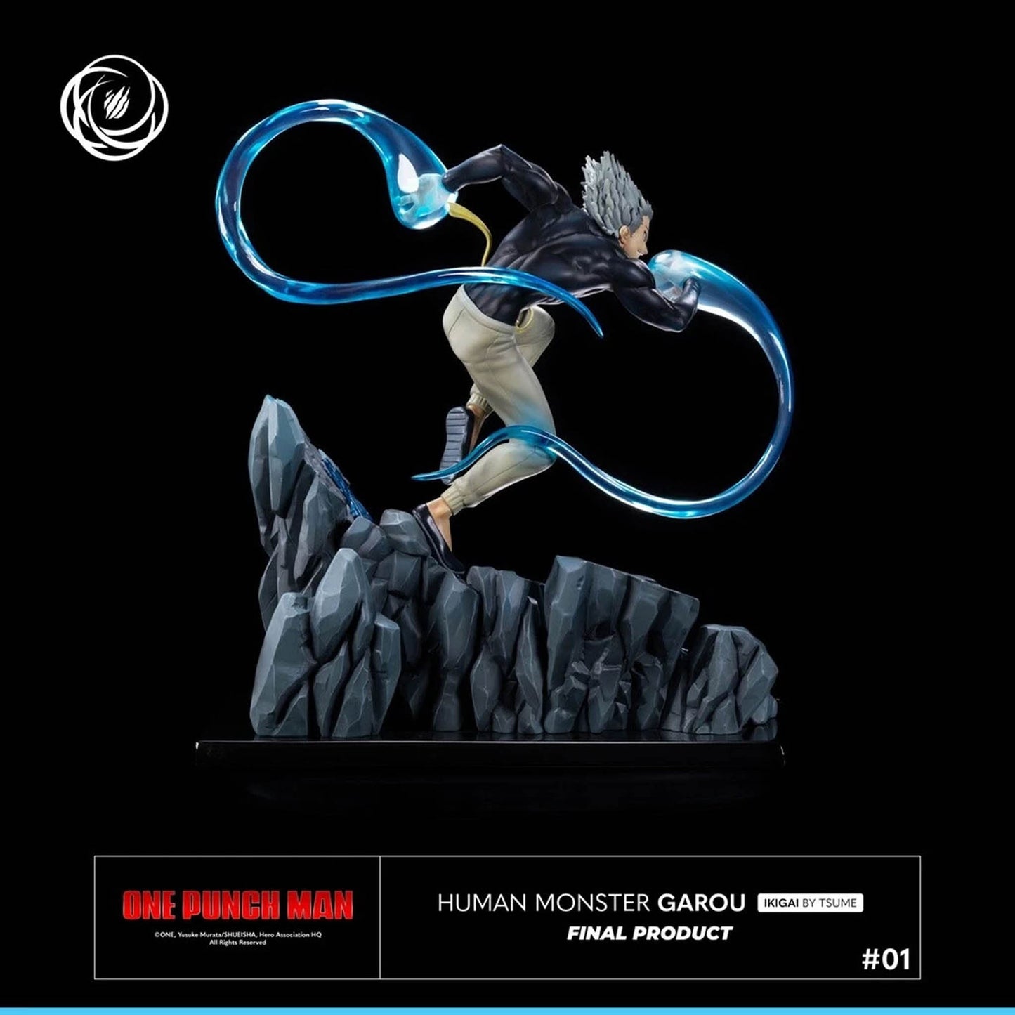 One Punch Man - Garou Human Monster - Figur Limited Edition - 41cm - Tsume