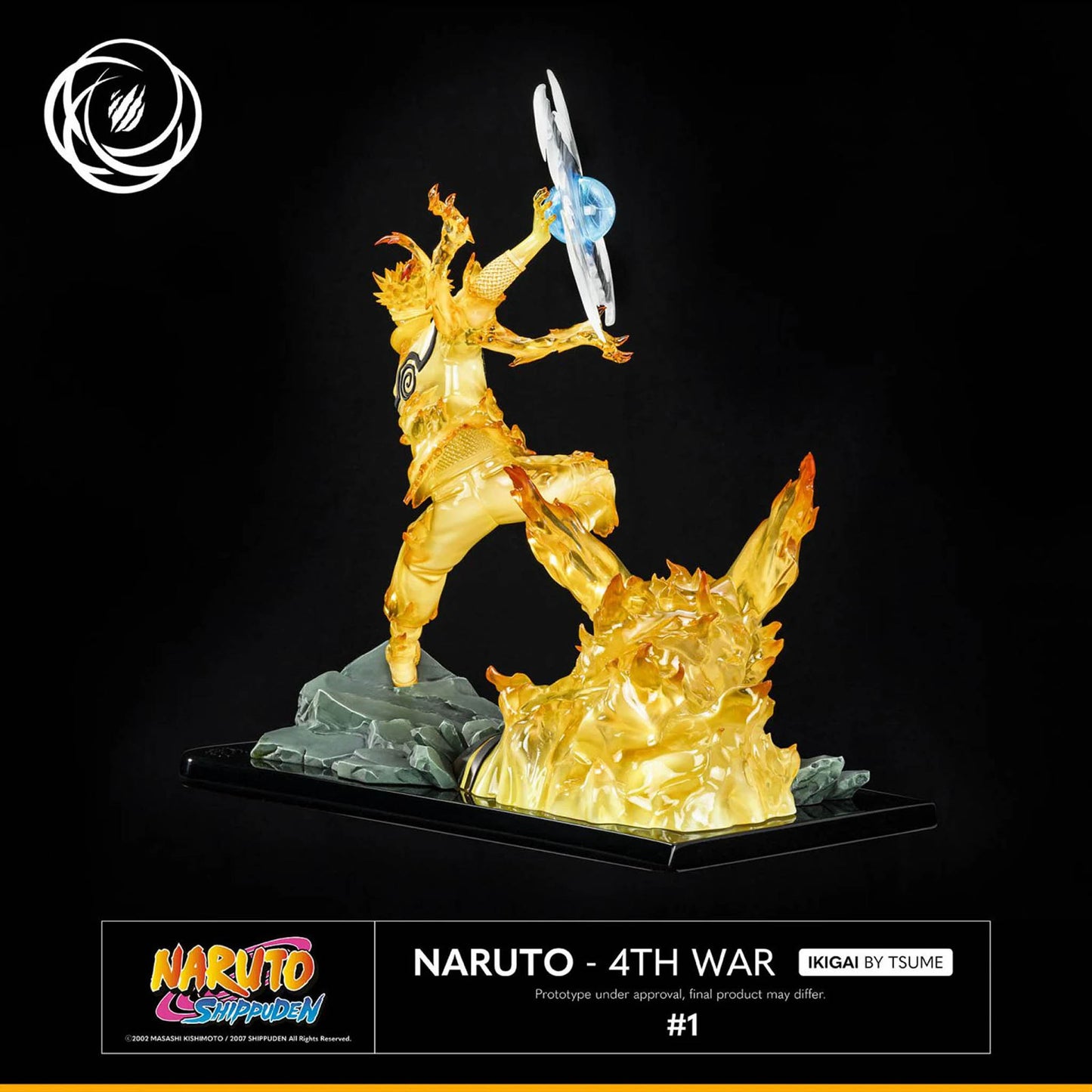 TSUME Naruto & Kurama – Limited Edition, Naruto Shippuden Sammelfigur, 36 cm