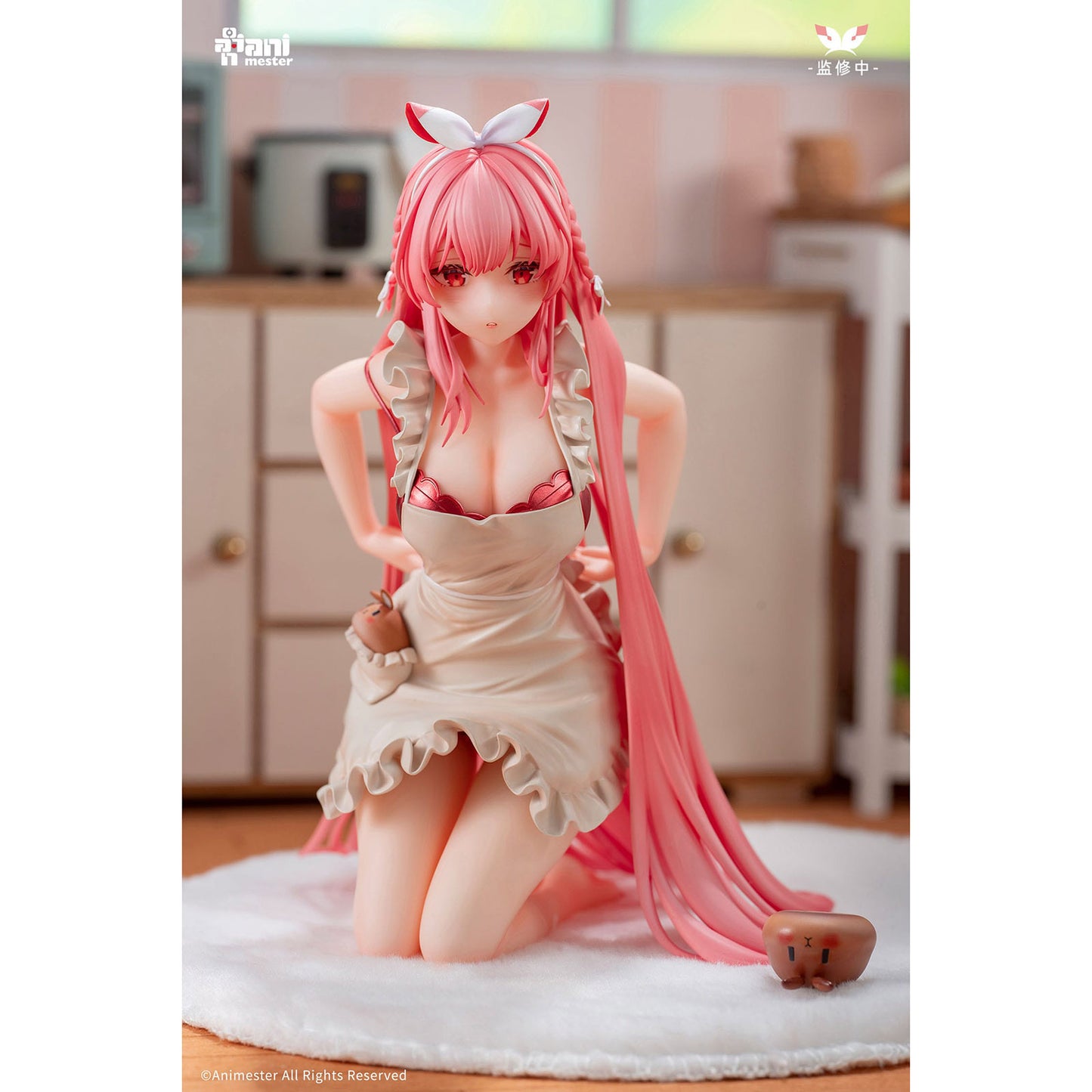 Original Character - White Rabbit Rosu - Figur 1:7 - 16cm - AniMester