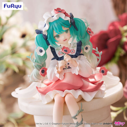 FuRyu HATSUNE MIKU FLOWER FAIRY ANEMONE NOODLE STOPPER FIGUR