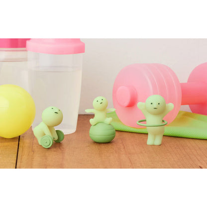 Smiski leuchtende Figure| Glow in the dark | Exercising Series  | Blind Box- (12)-(1)