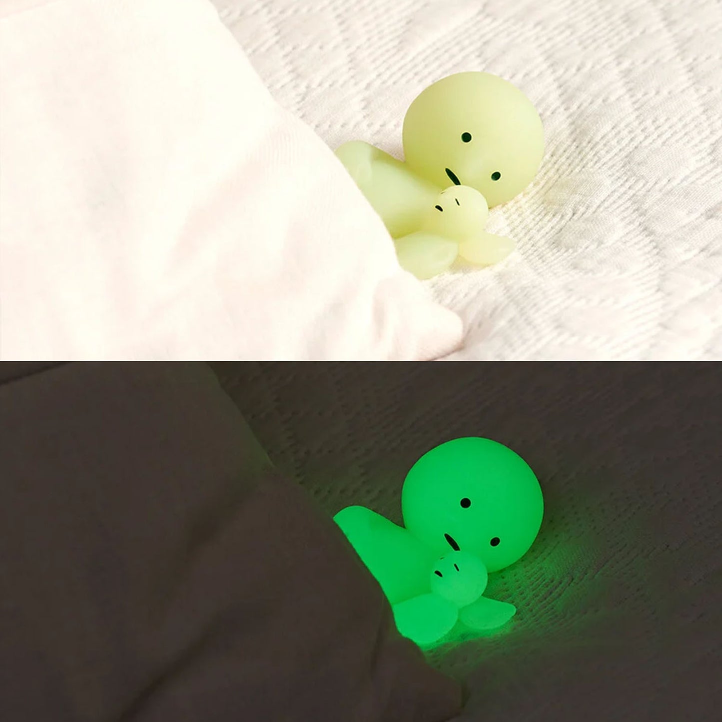 Smiski leuchtende Figure Bed Series Einzelbox