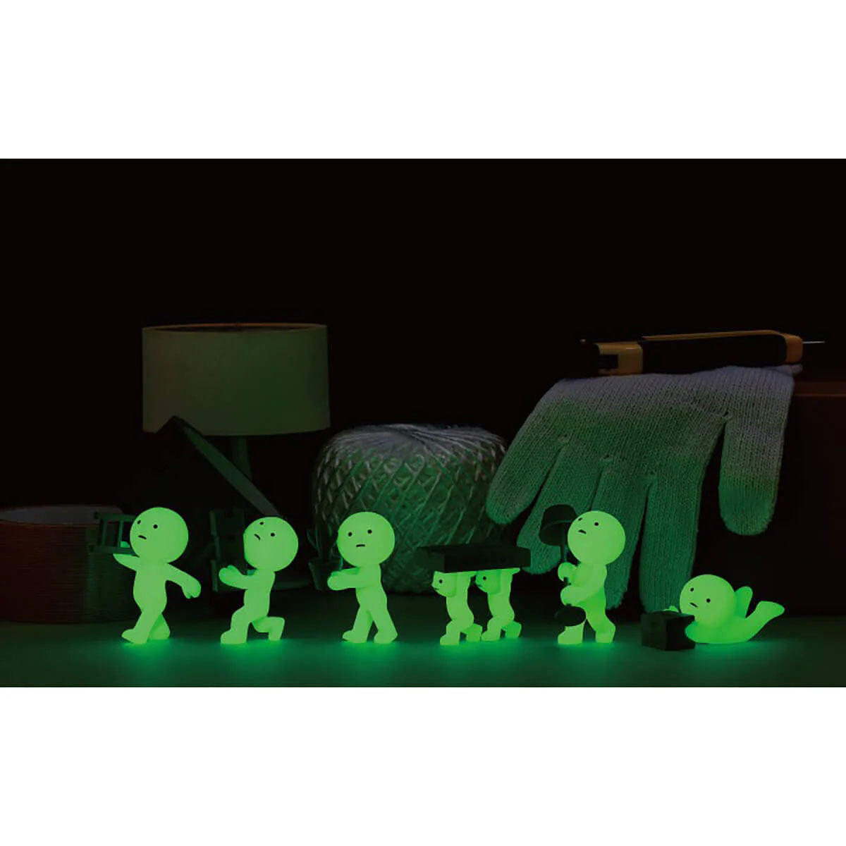 Smiski leuchtende Figure, Glow in the dark, Moving Series , Blind Box- (12)-(1)