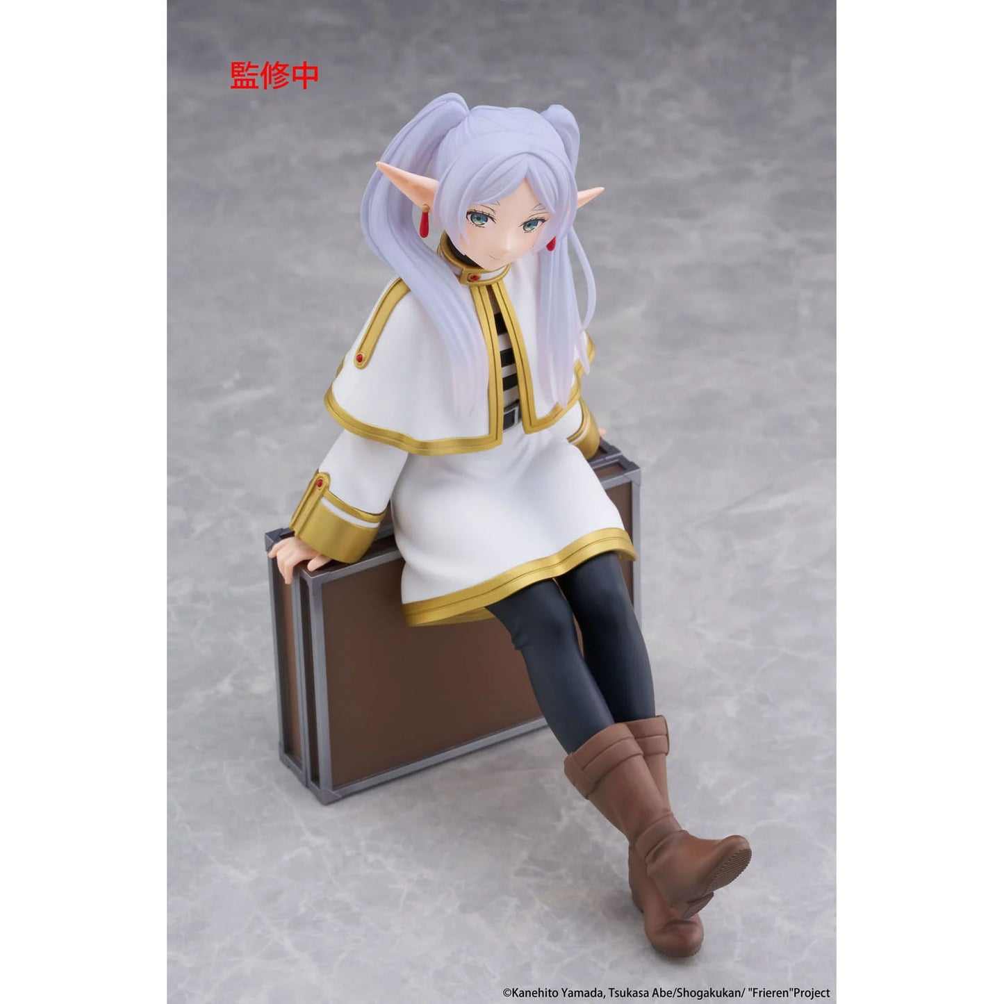 Taito Frieren: Beyond Journey's End PVC Statue Desktop Cute Figure Frieren Trunk Case Ver. 13 cm
