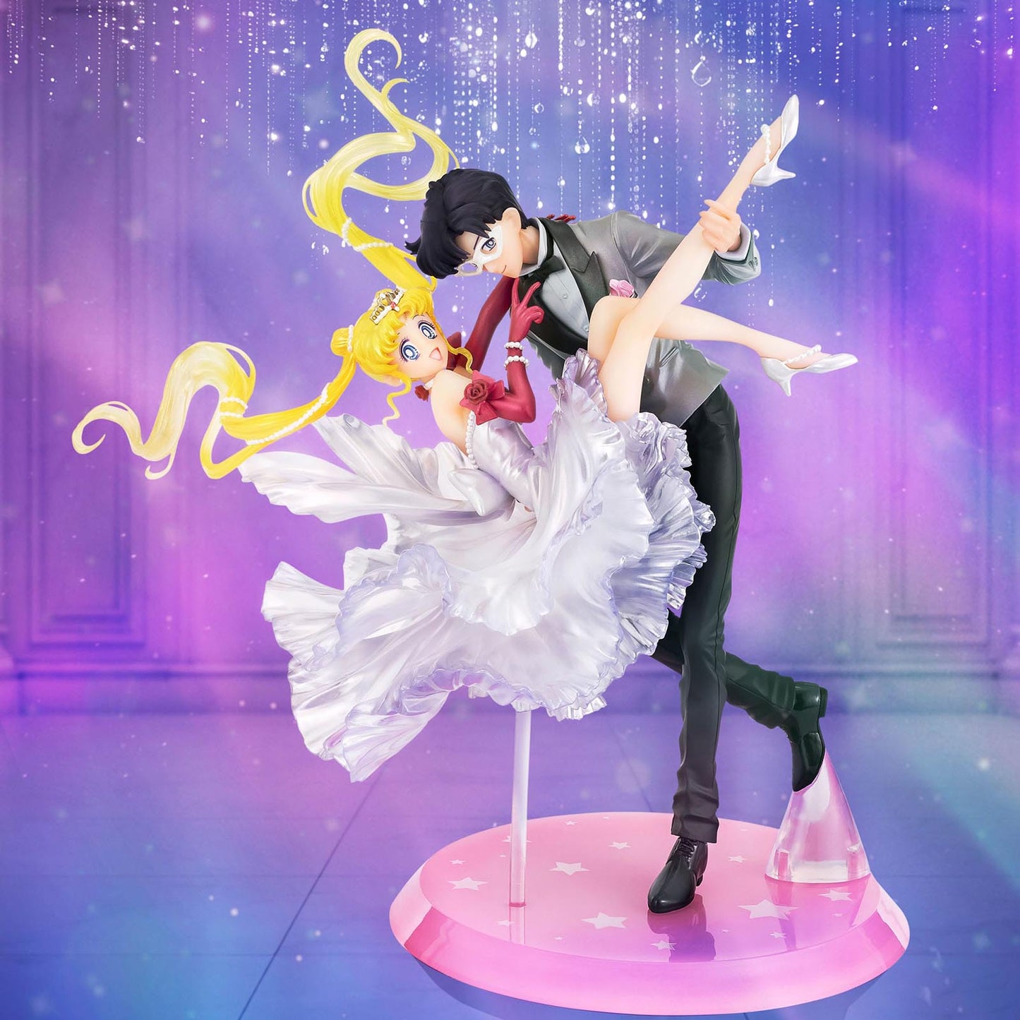 Sailor Moon - Usagi & Tuxedo Mask Figur - 23,5cm - Bandai Tamashii Nations