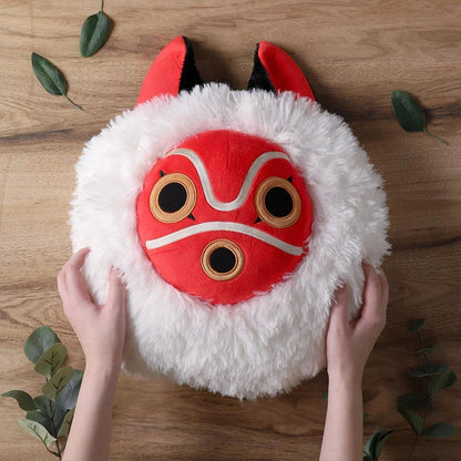 Princess Mononoke - Sans Maske - Plüsch-Kissen - 41x35cm - Sun Arrow