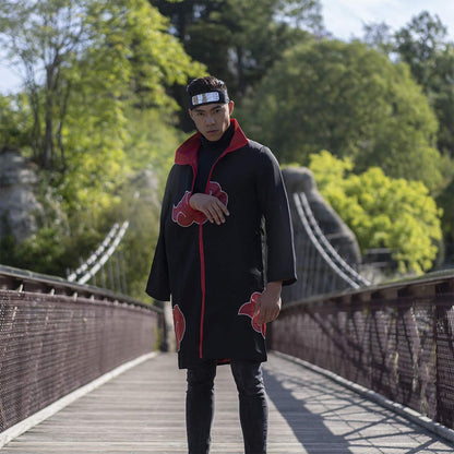 Naruto Shippuden - Akatsuki Cosplay Mantel - Itachi Uchiha Edition - Einheitsgröße - ABYstyle