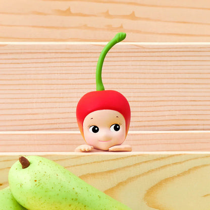Sonny Angel Figur mit Obst- oder Gemüsemütze | Blind Box Harvest Series | 8 cm