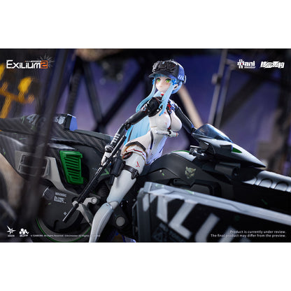 Girls' Frontline 2: Exilium - Klukai: Speed Star Ver. - 1/12 Actionfigur & Motorrad Set - Animester