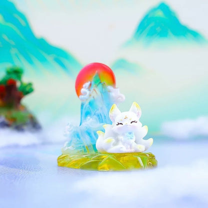 National Style Nine-tailed Fox - Blind Box - 8 cm - Einzelbox