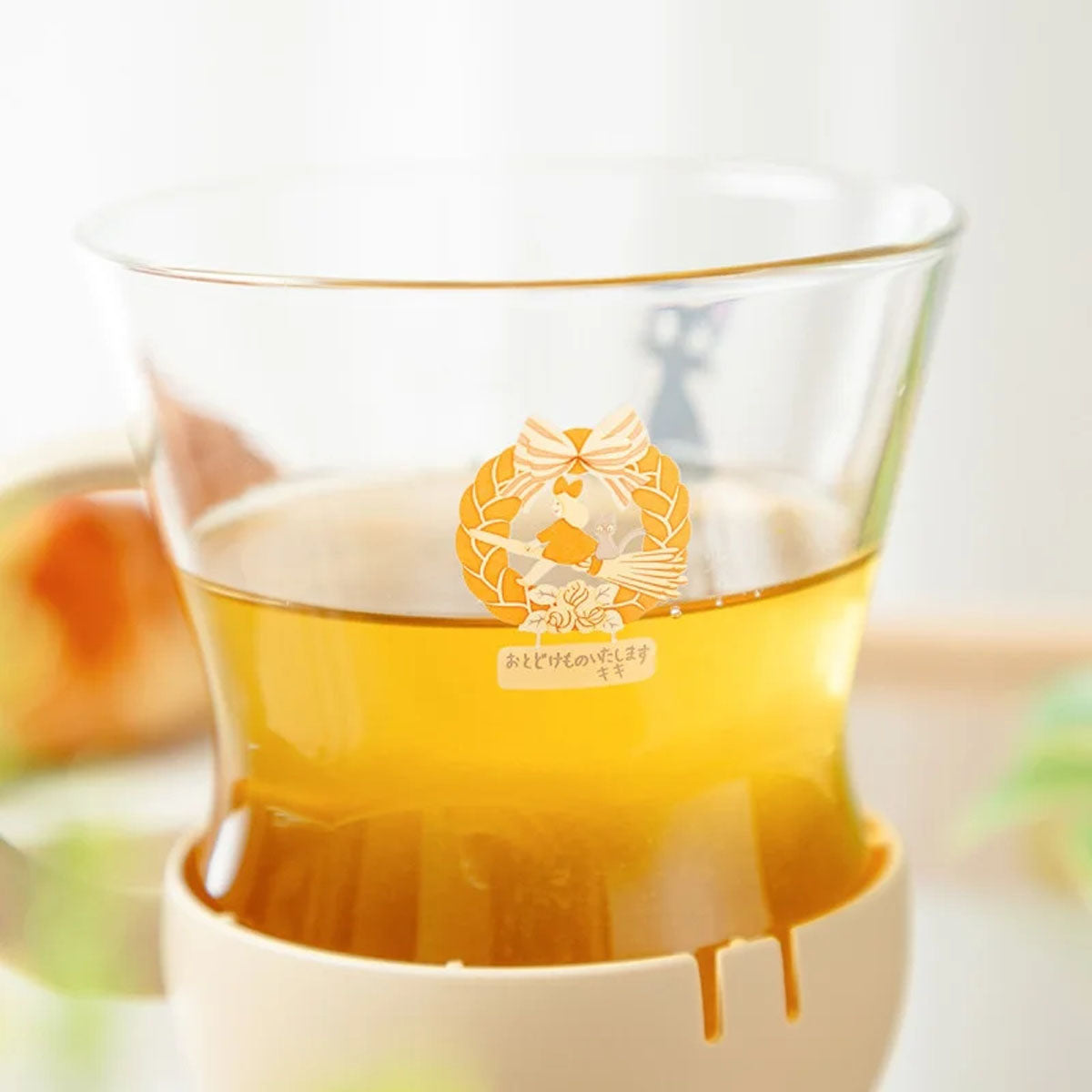 Kikis kleiner Lieferservice - Jiji - Glas-Teetasse mit integriertem Infuser - 12 cm - Benelic