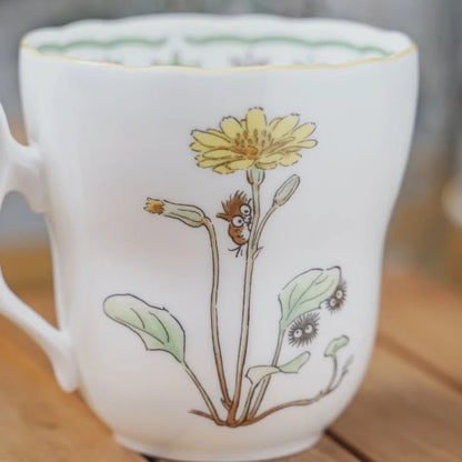 Mein Nachbar Totoro - Totoro Autumn Leaf - Porzellanbecher - 9,2 cm - Noritake