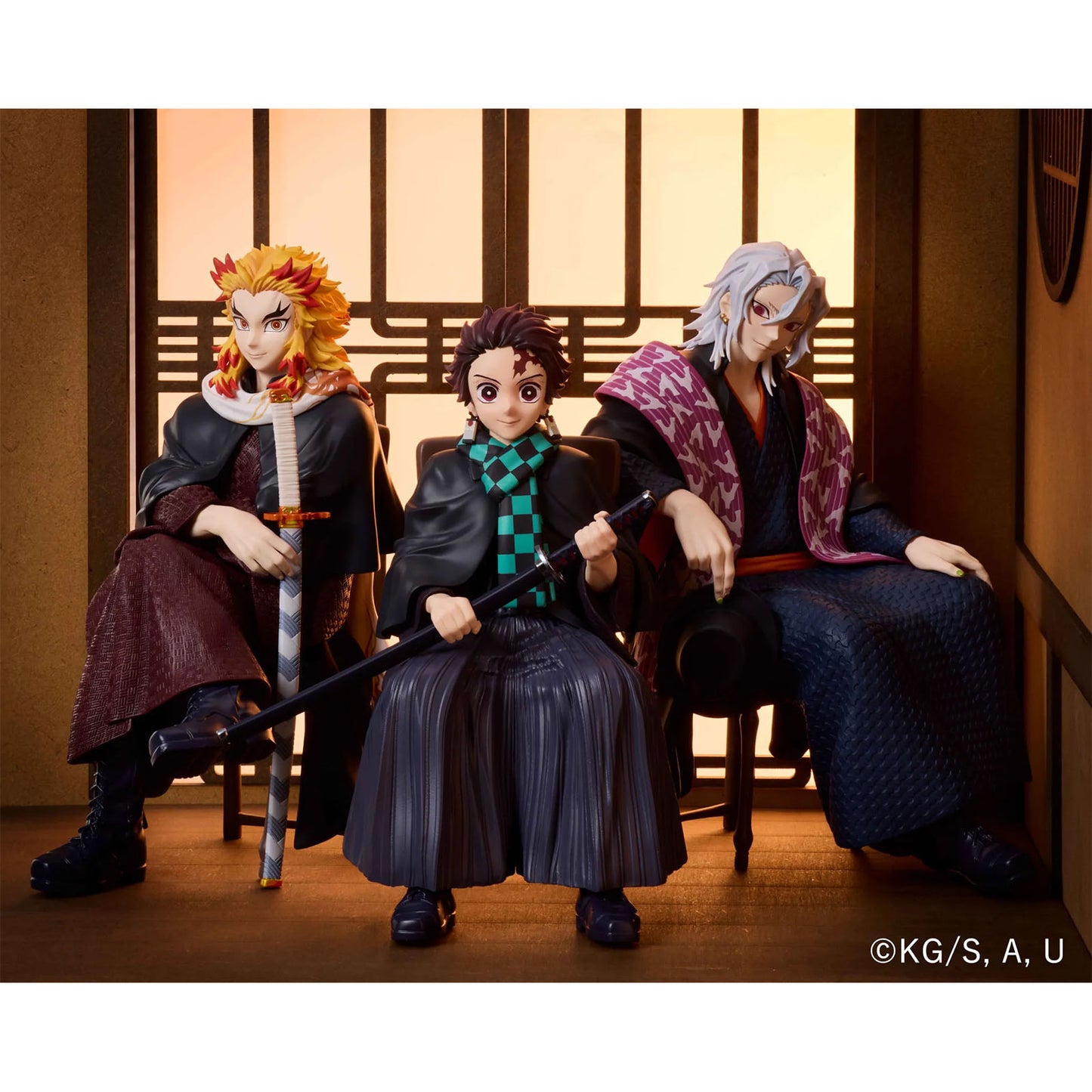 Demon Slayer: Kimetsu no Yaiba - Tengen Uzui - Seated Ver. Figur - 17 cm - Aniplex