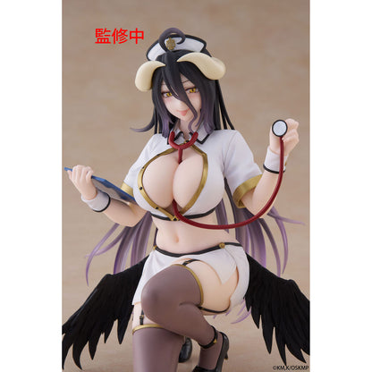 Overlord - Albedo (Nurse Ver.) - Desktop Cute Figure Renewal - 13 cm - Taito