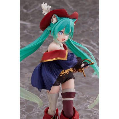 Hatsune Miku - Wonderland - Puss in Boots PVC Statue - 18 cm - Taito