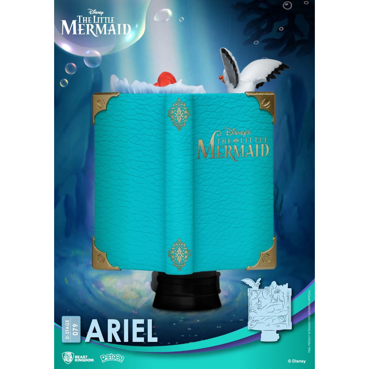 Disney - Arielle, die Meerjungfrau - Storybook Series - D-Stage Diorama (DS-088) - 16 cm - Beast Kingdom